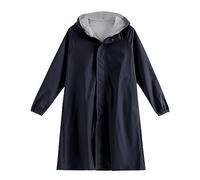 Poncho pioggia impermeabile impermeabile leggero e antivento per donna impermeabile con cappuccio per esterno mantello antipioggia lungo