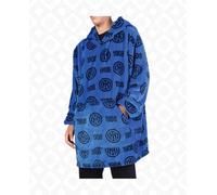 PONCHO PLAID TV BLANKET CORAL CON CAPPUCCIO E TASCHE HERMET FC INTER 9713100I001