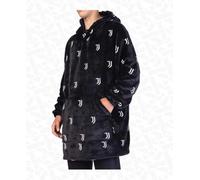 PONCHO PLAID TV BLANKET CORAL CON CAPPUCCIO E TASCHE HERMET FC JUVENTUS 9713100J