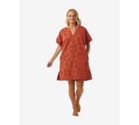 Poncho Rip Curl Holiday rosso arancione donna - M-L