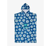 Poncho Roxy Stay Magical Printed blu bianco donna