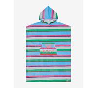 Poncho Roxy Stay Magical Printed blu verde rosa donna