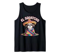 Poncho Shih Tzu per Cani Shihtzu El Squatcho Shitzhu Shih Tzu Canotta