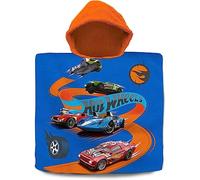Poncho toalla Hot Wheels algodon