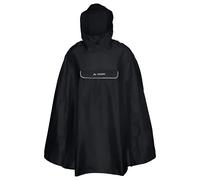 VAUDE Poncho Valdipino Impermeabile Uomo Nero M