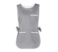 Poncho zefiro grembiule Giblor's per hotel,colf,collaboratrice domestica,pulizie taglia unica (Grigio)