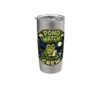 POND WATCH CREW Osservazione delle Rane Bicchiere termico in acciaio inox doppia parete