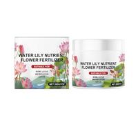 Pond Water Lily Nutrient, Natural Flowering Fertilizer Powder, Adorable Aquatic Flower Nutrient, Cultivation Solution for Aquarium Backyard Park Beginner Use, 2.83x2.44 inches