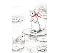 Pond Whispers: Cute Cottagecore Lined Journal Notebook - Vintage Nature Aesthetic Diary for Writing, Study Notes and Daily Thoughts