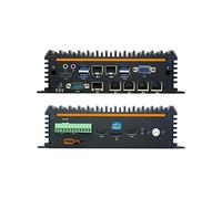 Pondesk PICOPC i7-8565U 6 LAN Fanless Security Gateway Appliance Firewall Router (8GB RAM, 120GB SSD) (802.11 AX WiFi)