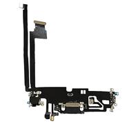 PONDON Sostituzione della porta di ricarica per iPhone 12 Pro Max, compatibile con vari modelli di iPhone, include cacciavite, struttura in metallo resistente, sistema di cavi integrato