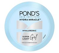 Pond's Super Light Gel Idratante Senza Olio con Acido Ialuronico Vitamina E 2...