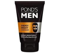 POND'S Uomo Energy Bright Face Wash Chicchi di caffè Pelle brillante, 50 g