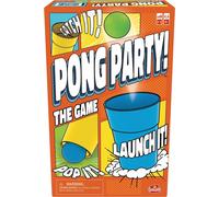 Pong party - divertente gioco da fare in famiglia o con gli amici - a partire da 8 anni - 50 sfide da risolvere da soli o in squadra - gioco di abilità con palline da ping pong - da 2 a 4 giocatori.