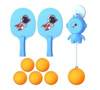 Pong per bambini, con racchette e palline da pong regolabili e sospese, per bambini, per due giocatori, per una migliore coordinazione, famiglia, interni, feste, tutti i giorni