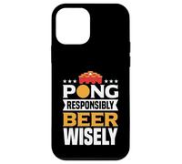 Pong Responsibly Beer Wisely Custodia per iPhone 12 mini