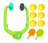 Pong sopra la porta - Set per allenamento da solista, gioco di battuta sospeso per migliorare la coordinazione | Giocattolo sportivo indoor portatile regolabile per bambini, principianti,