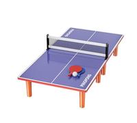 Pong Table - Table Tennis Table | Outdoor Table Tennis Table | Pong Table with Net Portable Table Tennis Table Kids Pong Table with 2 Paddles & 1 Ball For Kids, Adults, Rooms & Flats