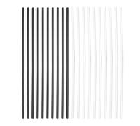 Pongnas 20pcs ABS Guitar Side Dot Position Marker, Guitar Side Dot Marker di 100 Mm di Lunghezza per Principianti e Professionisti per Aggiornare il Tuo Strumento