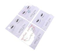 Pongnas Adesivi per Gioielli per il Viso Gemme per il Corpo con per Viso e Corpo con un Design Scintillante e Brillante per il Trucco Palcoscenico per Spettacoli di Feste