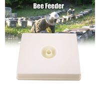 Pongnas Alimentatore di Acqua di Api di Plastica Alimentare BEIVE BEE BOCK BEE Attrezzatura Bianca 4L 39 X 33 X 7,2 Cm Acqua Che Beve Ciotola Attrezzatura da Bere Alimentare