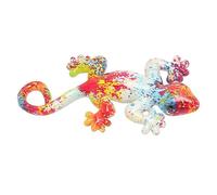 Pongnas Arte della Parete all'aperto, Decorazioni del Cortile Posteriore Decorazione da Parete da Esterno Decorazioni 3D Geckos Gecko da da Esterno Giardino Cortile Recinzione Balcone Portico