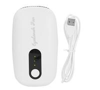 Pongnas Asciugacapelli per Colla per Ciglia, Mini Ventilatore per Asciugacapelli Ricaricabile USB per Extension Ciglia con Supporto per Staffa a T, Motore Forte e Compatto Anche con (WHITE)