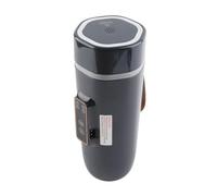 Pongnas Bollitore Elettrico Portatile da Viaggio da 350 Ml con Display Digitale, Riscaldamento Sicuro e Veloce, Ideale per Uso Esterno, Bollitore da caffè Compatto in Colore Blu (blu scuro)