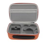 Pongnas Borsa Protettiva per Accessori per Droni Custodia da Trasporto per Droni NEO per Telecomando e Accessori Custodia da Viaggio in Pelle EVA Antiurto con Chiusura a Cerniera Sulla (ORANGE)