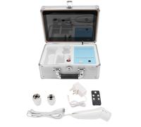 Pongnas Camera del Cuoio Capelluto, Dispositivo di Analisi della Pelle 12 Pollici, Rivelatore Follicolo Pilifero Ricaricabile, Ingrandimento del Tester 50x (Plug dell'UE 110-240V)