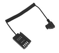 Pongnas Cavo Accoppiatore a Spirale, Cavo Adattatore Batteria Dmw Blk22 Parti per Fotocamera Digitale ABS e Metallo Ad Alte Prestazioni per Fotocamera Digitale