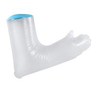 Pongnas Copertura per Doccia per Rotte, Anelli in Materiale Immersione Blu con Borsa Protettiva in PVC, Protezione per Le Braccia 62 Cm per Adulti (Braccio Pieno Adulto)