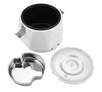 Pongnas Cuociriso Elettrico Portatile Multifunzionale 12V 100W e Cibo per Casa e Auto, .3L Verde (WHITE)