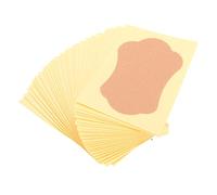 Pongnas Cuscinetti Antisudore Ascellari Monouso, 28 Pezzi, per Donne e Uomini, Assorbenti del Sudore Morbidi e Confortevoli con Adesivo Extra, Non Visibili