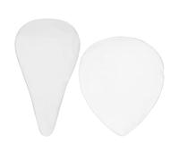 Pongnas Cuscinetto per Dita dei Piedi Cammello, Correttore in Silicone Riutilizzabile per Donna, Copertura Intima Adesiva Invisibile, con Colore Trasparente, per Costumi Bagno,