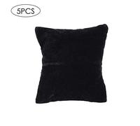 Pongnas Cuscino per Esposizione di Gioielli in Velluto, Organizzatore di Immagazzinaggio del Supporto del Supporto del Braccialetto del Braccialetto Dell'orologio con Struttura Fine e (velluto nero)