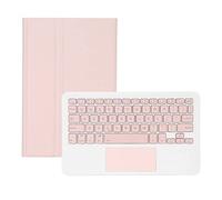 Pongnas Custodia per Tablet, Tastiera Antigraffio con Ritaglio Preciso, Modulo Rimovibile con Trackpad per Pro 2022 11,2 Pollici (PINK)