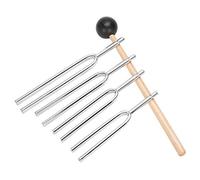 Pongnas Diapason in Lega di Alluminio per Esperimenti e Didattica di Fisica, con Suono Chiaro e Prolungato, Strumento Sensoriale per la Valutazione Uditiva e vibratoria. (Diapason C256-C512 (set 4