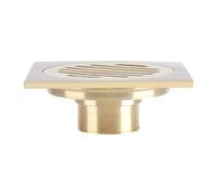 Pongnas Dranaggio Quadrato di Ottone Scappato per Scarico da Bagno per il Pavimento Quadrato Design Unico per Uso Domestico