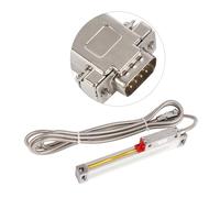 Pongnas Encoder di Lettura Digitale TTL 1μm con Scala Lineare Ad Alta Tornitura con Spina DB9 e Lunghezza del Cavo (100)