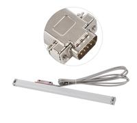 Pongnas Encoder di Lettura Digitale TTL 1μm con Scala Lineare Ad Alta Tornitura con Spina DB9 e Lunghezza del Cavo (300)