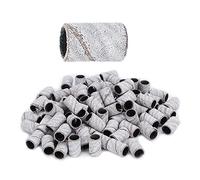 Pongnas Fasce Abrasive per Unghie Anelli Abrasivi per Manicure Professionali Strumenti per Salone di Bellezza per Salone di Bellezza (HQ-10 Bianco 240#)