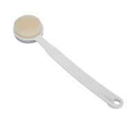 Pongnas Foot Scrubber, 2 in 1 Piede di Pietra e Pennello per Doccia Manico Lungo la Spazzola per Corpi con Foro Sospeso