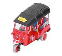 Pongnas Giocattolo di Triciclo Tailandese, Adornment Desktop TUK Model Automobilistico Desktop Decor Adornment TUK Auto Modello (Rosso)