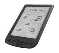 Pongnas Lettore E-book con Touch Screen da 6 Pollici Lettore di E-book Ad Alta Risoluzione 800x600 Portatile e Leggero con Ampio Spazio di Archiviazione per PDF EPUB MOBI (8G)