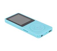 Pongnas Lettore MP3 Portatile Multifunzionale con Display da 0,8 Pollici e Supporto per Scheda di Memoria da 64 GB in Azzurro (azzurro)