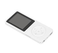 Pongnas Lettore MP3 Portatile Multifunzionale con Display da 0,8 Pollici e Supporto per Scheda di Memoria da 64 GB in Azzurro (WHITE)