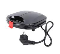 Pongnas Macchina per Waffle Doppia con Controllo Automatico della Temperatura - Macchina per Waffle Elettrica Antiaderente Ad Alta Efficienza da 750 W per Colazioni Croccanti e Dorate, Design (Spina