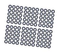 Pongnas Marcatori per Scansione 3D Diametro Interno 12 Mm Adesivi Riflettenti da 19 Mm per un Tracciamento Accurato in Movimento e Ingegneria