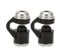 Pongnas Microscopio Portatile per Telefono 2 Pezzi 30x con Luce LED per l'esame della Pelle e dei Capelli, Clamp/Holder-on per un Facile Utilizzo